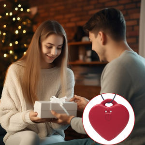 Vibrador de Bala para Masturbación de Adultos, Collar con Forma de Corazón para Mujer, Estimulador de Clítoris, Masajeador de Punto G, Huevo Vibrador, Juguetes Sexuales para Mujeres - Product Image 2