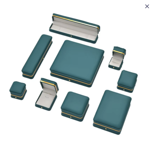 Luxe sieradendoosjes set van 8 stuks, mini sieradendoosjes, waterdicht, gepersonaliseerde PU sieradendoos - Product Image 5