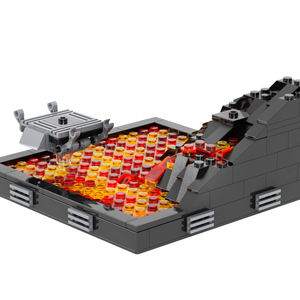 MOC2058 Mustafa 312 Pezzi di Mattoncini con Anakin Skywalker vs. OBI-Wan Kenobi, Guerre Spaziali, Blocchi da Costruzione da Collezionare e Assemblare per Bambini - Product Image 5