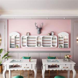 Nouveau Présentoir Mural Moderne en Métal pour Ongles 2026 – Rangement Cosmétique - Product Image 4