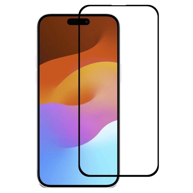 Wholesale Screen Protector for iPhone 15 Pro Max Full Glue Screen Tempered Glass Film