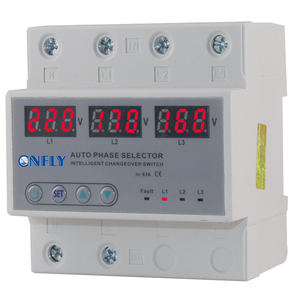 3P + N 63A 100A kỹ thuật số điện áp tự động chuyển đổi chuyển đổi chuyển AC ba giai đoạn bảo vệ ACS / ATS - Product Image 2
