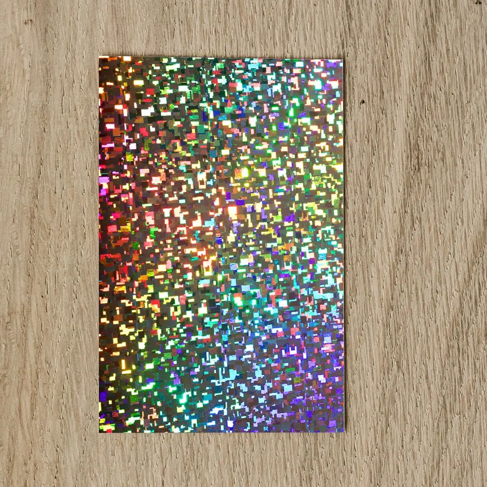 Biodegradable Rainbow 3d Metallized paperboard