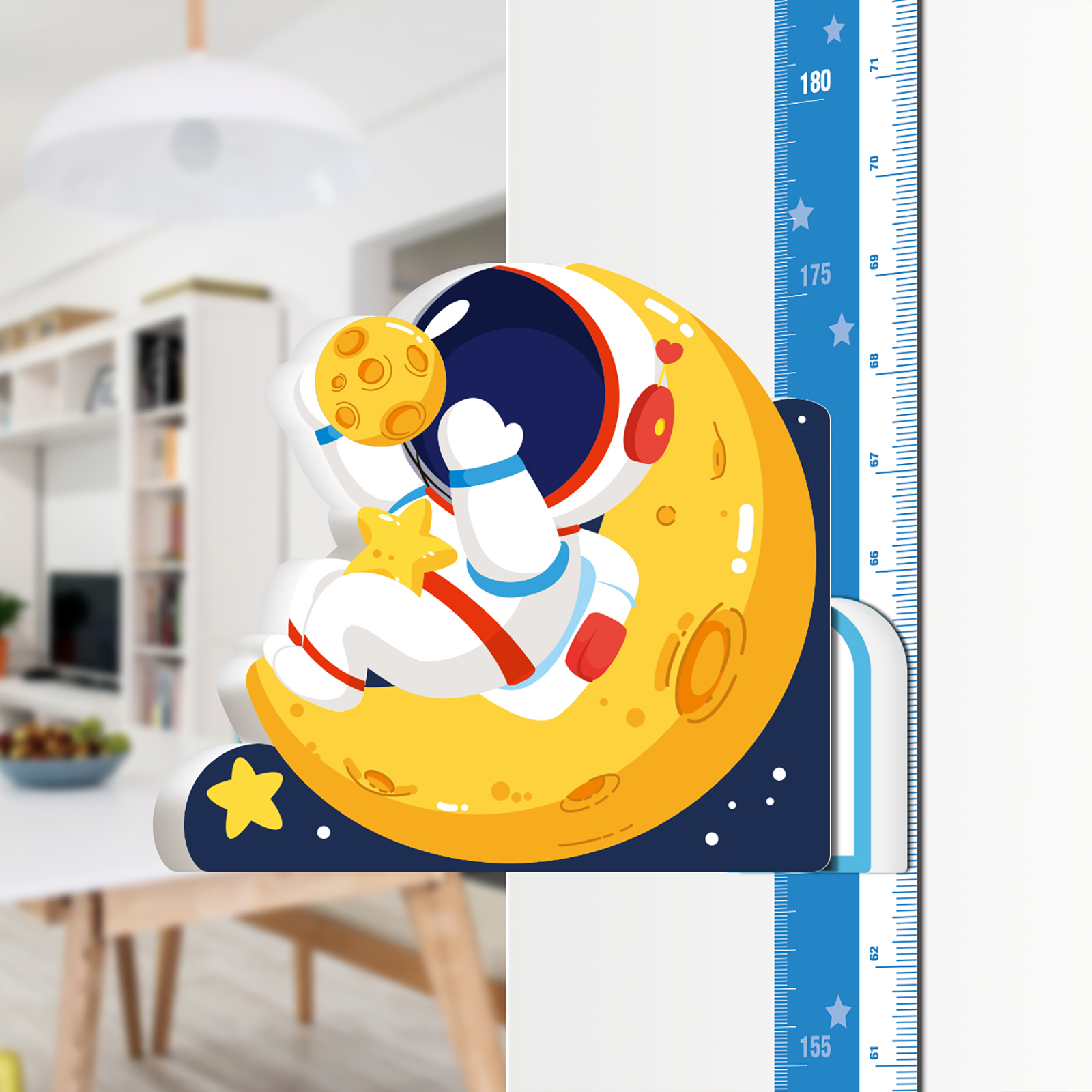 Customize Gift 3D Wall Sticker Baby Height Growth Chart Ruler Measurement for Kids Room Decor for Maternal and Child Industry