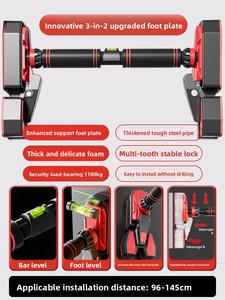 Home Single <strong>Bar</strong> Indoor Fitness Equipment <strong>Pull-up</strong> Device Children's Sports Punch-free <strong>Door-mounted</strong> Slider Door Horizontal <strong>Bar</strong> - Product Image 6