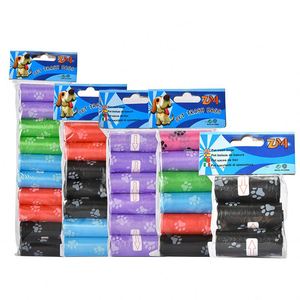 Sacs à déjections canines personnalisés de haute qualité, biodégradables, sacs à déjections jetables pour animaux de compagnie - Product Image 1