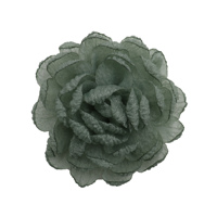 Fleurs en tissu organza réalistes en gros, appliques faites à la main pour la décoration de Noël, Pâques, rentrée scolaire - Haute qualité, longue durée