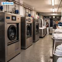 Mesin Cuci Ekstraktor Otomatis 25kg Full Automatic Soft Mounted Lavadora Industrial untuk Laundry Rumah Sakit