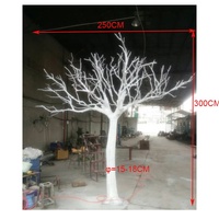 Pas cher 300cm hauteur branches d'arbre sec artificiel pour la décoration d'intérieur, arbre d'ornement sec