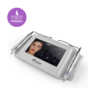 Dermografo numérique classique à perles blanches, <span class=keywords><strong>Machine</strong></span> de fabrication de maquillage Semi-permanente, tatouage, livraison gratuite, 1g2 - Product Image 1