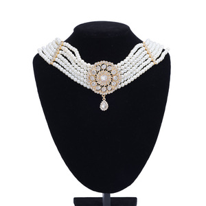 Nouveau Design <span class=keywords><strong>Collier</strong></span> de Perles Colorées Style <span class=keywords><strong>Marocain</strong></span> Tissé à la Main pour Femme, Idéal Robe de Mariée - Product Image 6