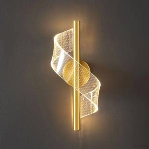 Lámpara de Pared LED Moderna y Creativa con Forma de Mariposa y Pantalla Dorada de Lujo para Iluminación Nocturna en Sala de Estar o Pasillo Familiar - Product Image 4