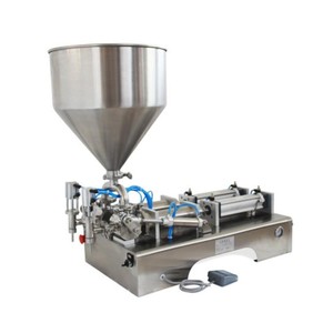 Machine de remplissage manuelle pour bouteilles en plastique, machine de remplissage de liquides, ketchup - Product Image 5
