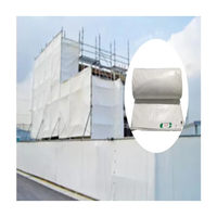 Toile blanche Matériau de construction ignifuge Bâche enduite de PVC Protection UV Bâches laminées Couverture de toit Tissu d'auvent imperméable