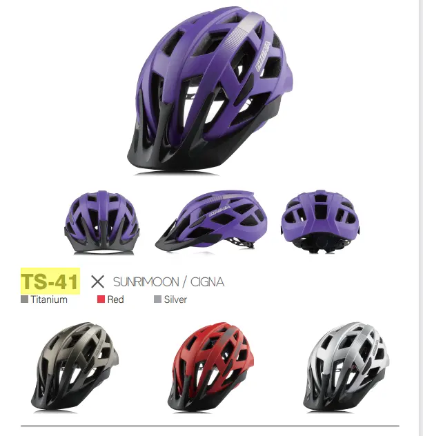 Lightweight Mountain Bike/Road Bike Helmet for Men and Women Adults.