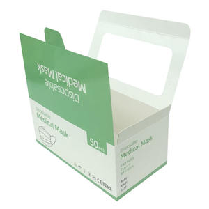 Boîte d'emballage personnalisée pour <span class=keywords><strong>masque</strong></span> facial, boîtes pliantes en carton blanc pour <span class=keywords><strong>masque</strong></span> <span class=keywords><strong>chirurgical</strong></span> jetable - Product Image 3