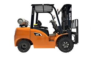 China 3 <span class=keywords><strong>Ton</strong></span> Total News Japón Gasolina LPG Carretillas elevadoras FD30 con 3,5 m de altura para la venta a bajo precio - Product Image 2