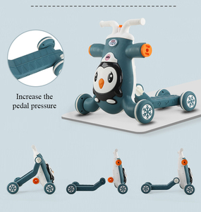 Andador para Bebés Tres en Uno, Carrito de Juguete Plegable, Venta Directa de Fábrica, Andador Multifuncional para Bebés de 1 a 3 Años - Product Image 5