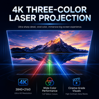 Projecteur laser tricolore C2 Ultra 4K 3000 lumens CVIA IMAX HDR10+ Home Cinéma avec caisson de basses