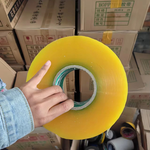 Acrylic băng dính duy nhất hai mặt logo in Bopp Hộp bao bì băng công ty thương hiệu của nhà cung cấp - Product Image 1