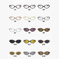 Nouvelles montures de lunettes tendance 2024, montures ovales vintage pour femmes, lunettes de lecture anti-lumière bleue