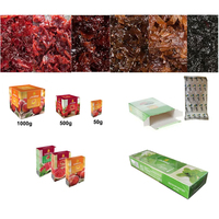 Machine d'emballage automatique pour chicha, 50g 100g, remplissage, emballage en sachet polyéthylène, boîte en papier