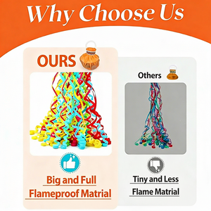 Meistverkaufter Namay Biologisch Abbaubarer Handheld-Konfetti-<span class=keywords><strong>Streamer</strong></span> für Hochzeiten und Partys - Product Image 4