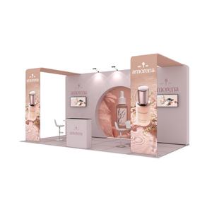 10x20 مخصص ألومنيوم خلفية عرض معرض كشك المعرض التجاري - Product Image 1