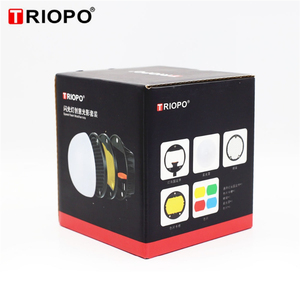 TRIOPO TR-07 MagDome Filtro Colorato Riflettore Diffusore a Nido d'Ape Kit Accessori Fotografici per Flash GODOX YONGNUO - Product Image 6