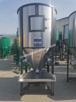 VBJX industriale in acciaio inox di grande capacità alimentazione animale tripla coclea polvere silo verticale miscelatore miscelatore miscelatore