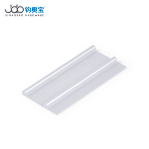 Bon prix Top qualité forte plasticité usine profil de garde-robe en aluminium <span class=keywords><strong>porte</strong></span> <span class=keywords><strong>coulissante</strong></span> <span class=keywords><strong>rail</strong></span> double garde-robe <span class=keywords><strong>rail</strong></span> inférieur - Product Image 2