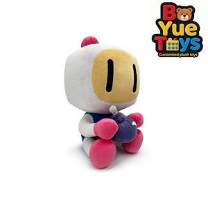 Peluche <span class=keywords><strong>Bomberman</strong></span> Anime, jouet en peluche <span class=keywords><strong>super</strong></span> doux, rembourrage en coton PP, matériau en coton, hauteur 11-30 cm, unisexe, pour les fêtes, jouet anti-stress - Product Image 3