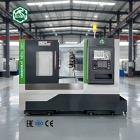 Meilleures ventes : tour CNC à banc incliné CK52P, base en fonte massique, homologué CE, haute rigidité pour l'usinage de métaux lourds