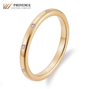 Anillo de Moissanita DEF VVS Personalizado, Oro Blanco Sólido de 18K/14K, Anillos de Joyería de Moda, Anillos Exagerados, Regalo de Navidad para Hombre - Product Image 1