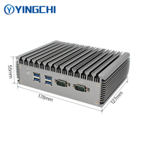 YINGCHI Vente Chaude OEM Mini PC Pen-tium J6426 4G 8G 128G 256G Win10/11 Linux Ordinateur Industriel Sans Ventilateur