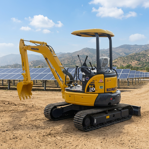 รถขุดขนาดเล็ก Komatsu PC30MR มือสอง 3 ตัน สภาพ 90% พร้อมมอเตอร์ ปั๊ม เกียร์ PLC ลูกปืน และวิดีโอตรวจสอบ ราคาถูก - Product Image 1