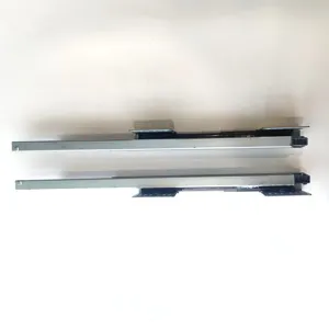 Quincaillerie d'ameublement Rails de tiroir cachés à fermeture en douceur Glissières de tiroir à fermeture automatique à montage en 3D