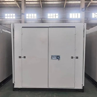 Unité de stockage d'expédition portable en acier galvanisé de 9 pieds, 12 pieds, 16 pieds, conteneur pliable préfabriqué en kit en Australie