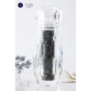 Cajas de botellas de Color cromado blanco nuevo, perlas mixtas de diamantes de imitación, cuentas de cristal, diamantes de imitación para decoración de uñas