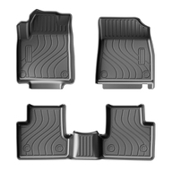 Accessoires intérieurs de voiture de haute qualité, tapis de sol de voiture, couvre-coffre pour Jeep Cherokee KL 2013 2014 2021 2023, tapis de sol