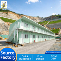 Maisons préfabriquées modulaires en acier, salles de classe temporaires, bâtiments scolaires préfabriqués respirants pour chantiers de construction, bureaux
