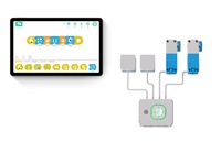 ICBricks-2.0 Core Set Education Edition Wedo2.0 EV37 1:8 Modèle de construction électronique Jouet pour enfants de 5 à 7 ans PE Boîte emballée