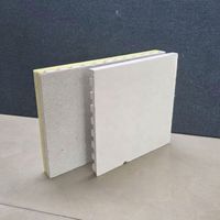Plafond acoustique en plaque de plâtre perforée sans joint, finition plâtre monolithique, face lisse, insonorisation avec laine minérale