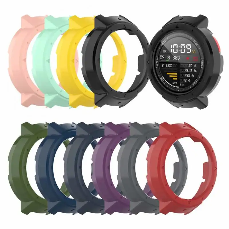 Hard PC Protective Case Cover Protector Frame Shell colorful Slim for Huami Amazfit Verge Watch Accessories