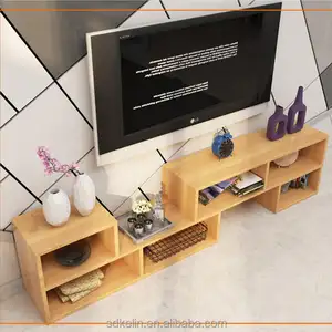Wooden design upright tv stand