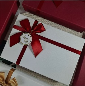 Customized <b>Design</b> Elegant Business Ribbon Brand Activity Small Box Craft Gift Box <b>Packaging</b> - Product Image 5