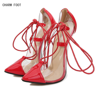 Chaussures de créateur pour femmes, bout pointu, bride fine et talon métallique 16 cm, marques célèbres