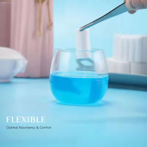 Rouleaux de coton dentaire multifonctionnels, rouleaux de coton médical absorbants jetables pour hôpital, dentaire - Product Image 2