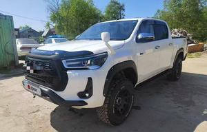 Chất Lượng Cao Màu Đen/Chrome Cơ Thể Kit Đối Với Toyota Hilux Revo 16-21 Xe Bộ Phận Trang Trí Mạ Điện Kit Bên Ngoài Phụ Kiện - Product Image 5