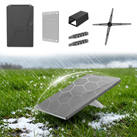 Kit d'installation Starlink personnalisé pour extérieur, avec support complet, sangle coupe-vent, organisateur de câbles et mini-housse de protection (Gen3)